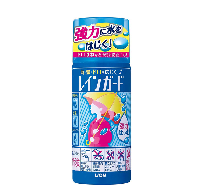 LION 獅王 速乾 衣物防潑水噴霧 180ml 適用於戶外活動 強力防水, 不適用, 1瓶