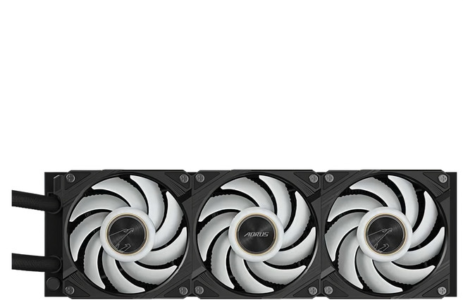 GIGABYTE 技嘉科技 電腦散熱器, AORUS WATERFORCE X II 360, 黑色, 1個
