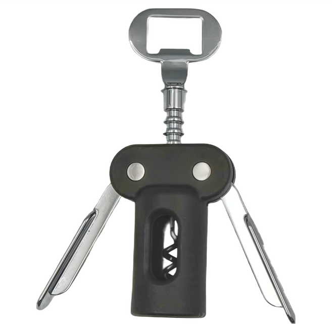 WMF 開瓶器 20cm, 銀色 + 黑色, 1個