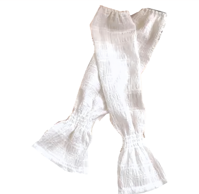 防紫外線蕾絲泡泡袖套 細膩細節設計 手腕鬆緊設計