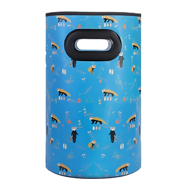 加深便攜折疊足浴泡腳桶 46cm 藍色 31L