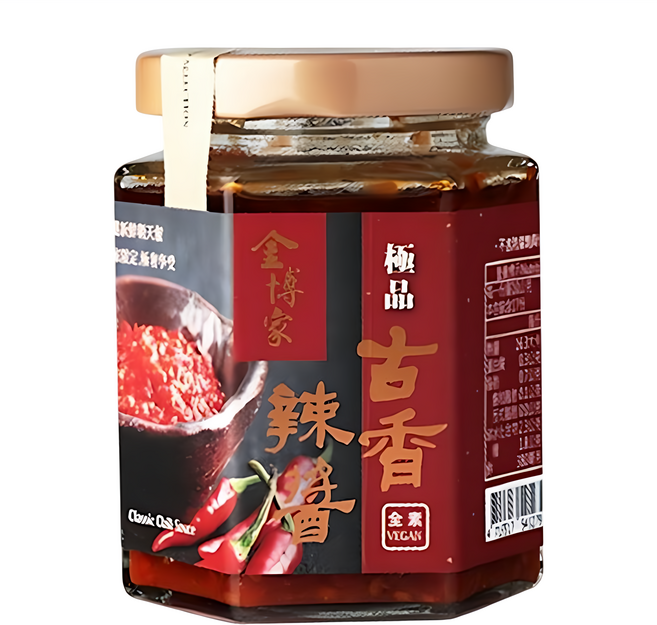 金博家 極品古香辣醬, 170g, 1罐
