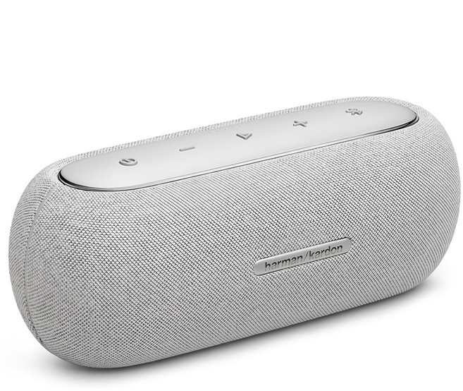 Harman Kardon 哈曼卡頓 Luna 可攜式 防水IP67 藍牙喇叭 210 x 78 x 80mm, 灰色, 1個