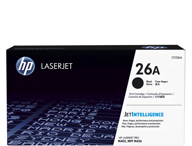hp 惠普26A 黑色碳粉匣, 黑色, 1個