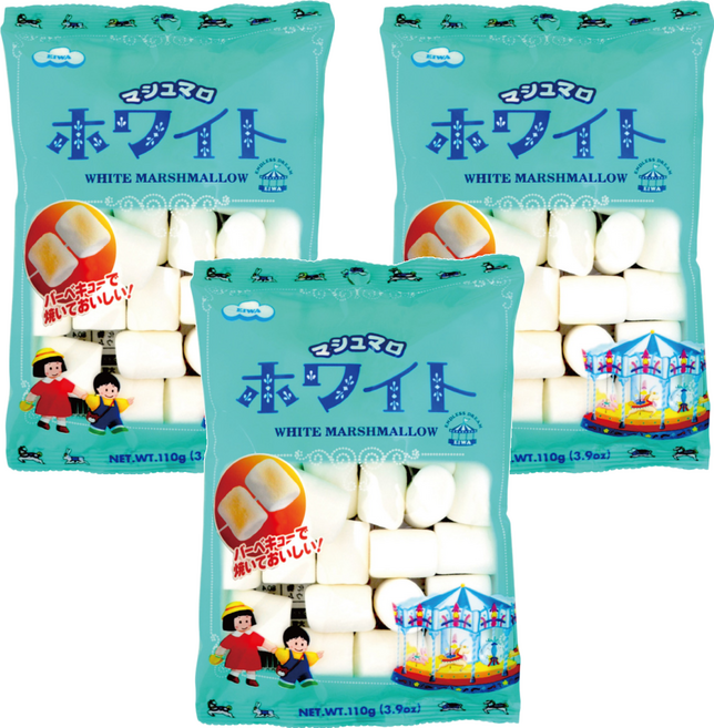 EIWA 香草風味棉花糖, 110g, 3包