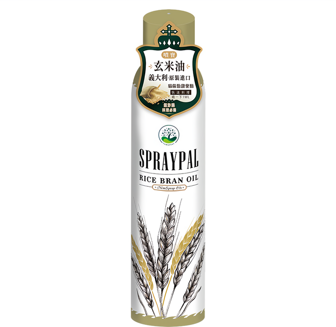 SPRAYPAL 噴寶 氣炸鍋料理必備噴霧式 玄米油, 120ml, 1瓶
