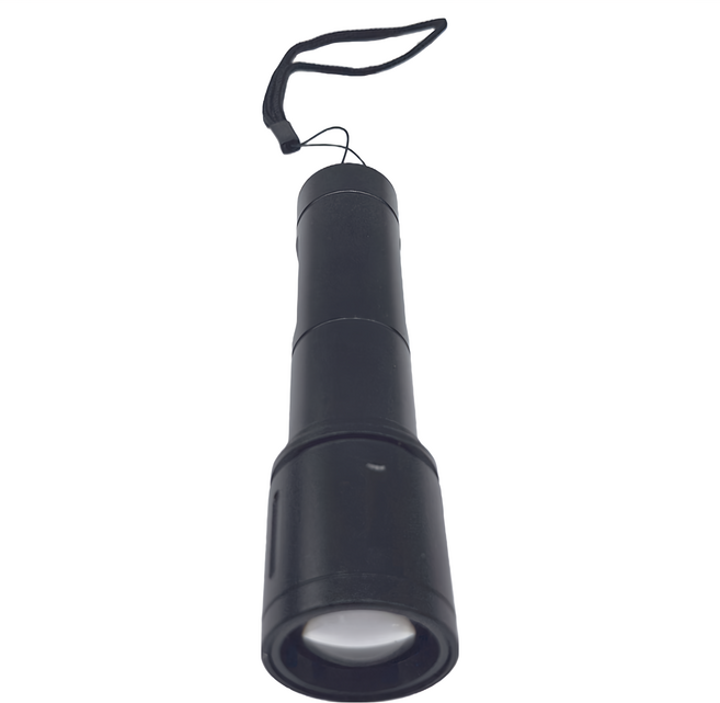TX Tanox 特林 高亮度雙光源白束光 LED手電筒 T-GT200B 155 x 36mm, 1支