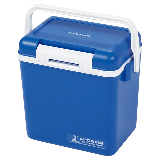CAPTAIN STAG 鹿牌 戶外露營保冰桶 日本製, 藍色, 8L