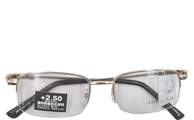 Quinta UV400漸進多焦點防藍光老花眼鏡 QTPM3039B 250度
