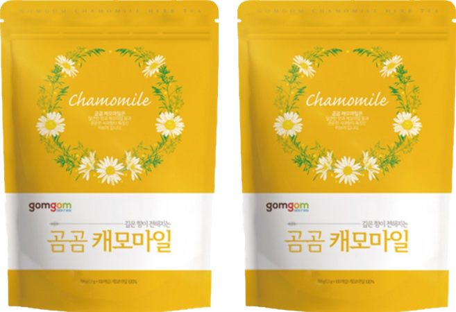 gomgom 洋甘菊茶, 1.5g, 100包, 2袋