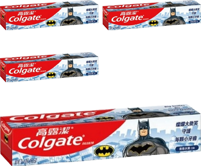 Colgate 高露潔 兒童牙膏 香香水果口味 款式隨機, 40g, 4條