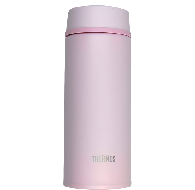 THERMOS 膳魔師 JNW-350P-LP 不銹鋼真空保溫杯 350ml - 甜心粉, 1個