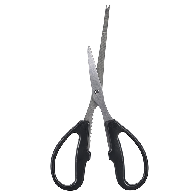 PEARL LIFE 珍珠金屬 螃蟹剪刀 C-952, 黑色, 1支