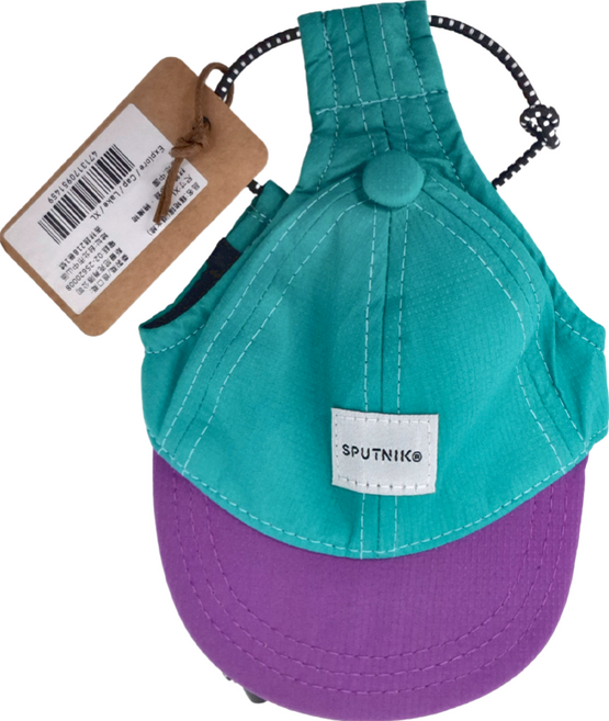 SPUTNIK 斯普尼克 尼龍棒球帽, 湖水綠, 1個