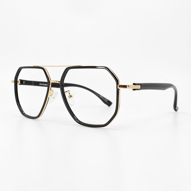 BLUE RABBIT GLASSES 多邊形雙槓時尚眼鏡框 S8751