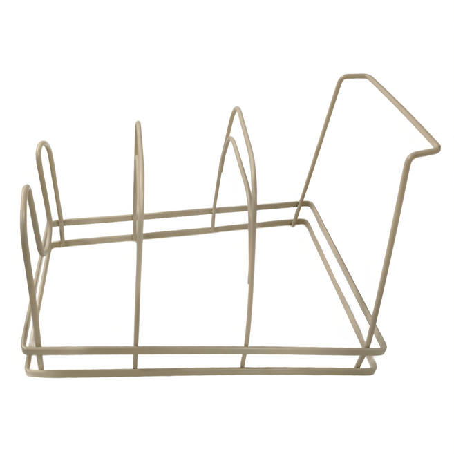 樂司廚品 小鐵鍋具架 廚房用, 4層, 米色, 1個