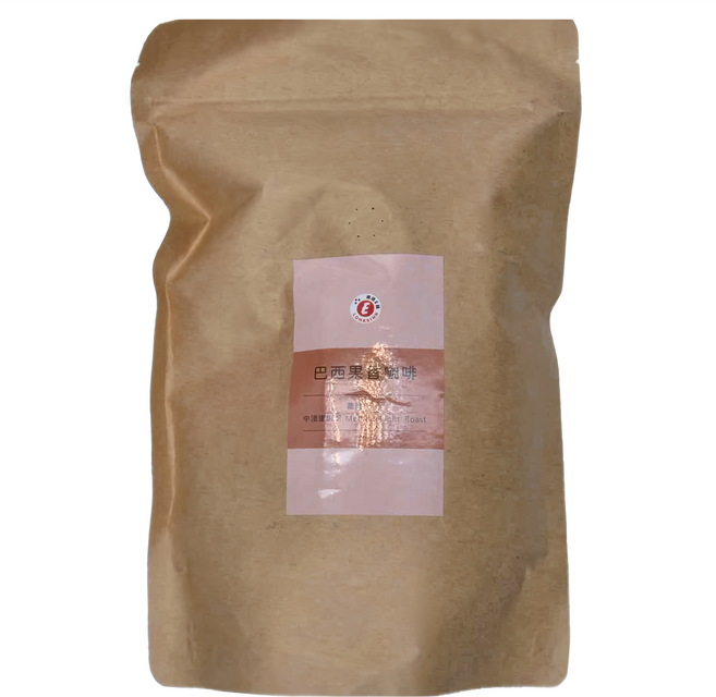 樂活E棧 巴西果香咖啡豆, 咖啡豆(無研磨), 454g, 1包