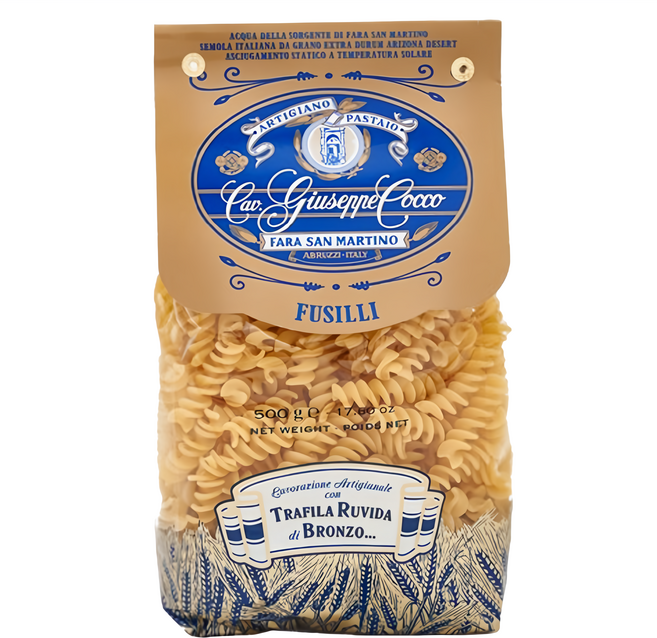 Pasta Cocco 義大利螺旋麵, 500g, 1包