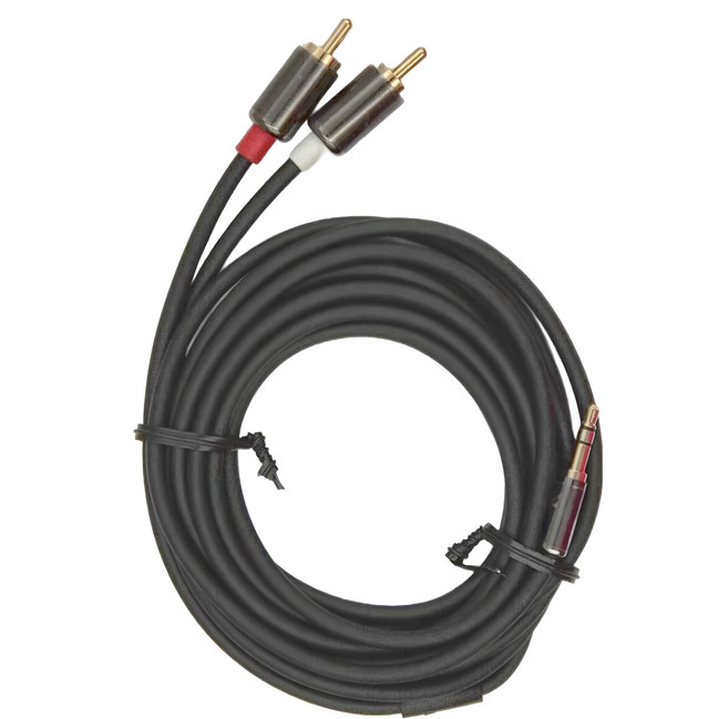 UGREEN 綠聯 3.5mm轉2RCA立體聲音源線 3m, 10590, 1條