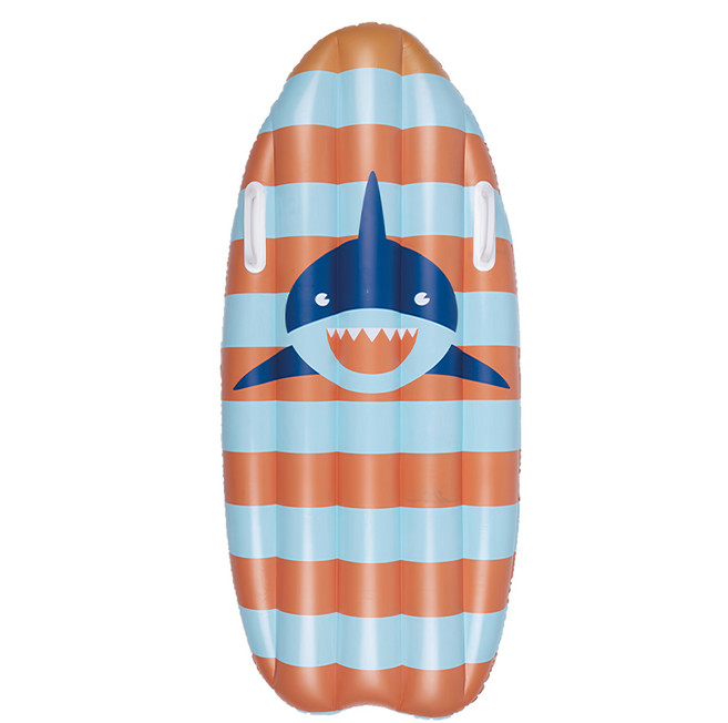 SWIM ESSENTIALS 荷蘭 充氣漂浮衝浪板/浮板, 鯊魚酷哥 多色, 1個
