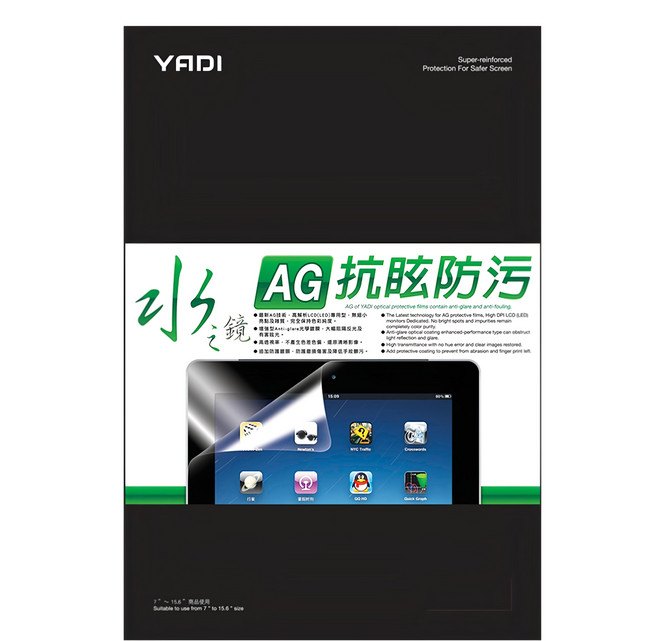 YADI 亞第 Apple Macbook Pro/M2/A2779專用 水之鏡保護貼 防眩抗反光, 1片