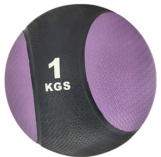 AB Sport 健身重力球/藥球 AP-170, 紫色, 1個, 1kg