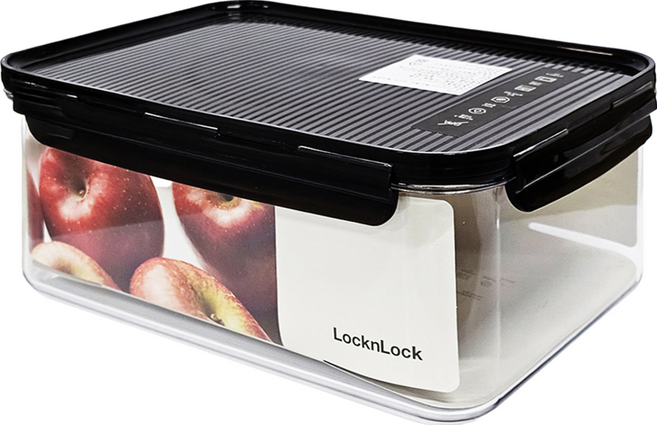 LocknLock 樂扣樂扣 BISfree 積木晶透保鮮盒 3.5L, 容器 + 蓋子, 1個