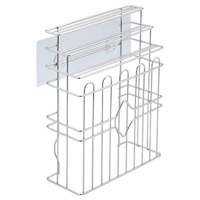 SHCJ 生活采家 LuxiRack 壁掛三層刀具架 20.3 x 8.6 x 25cm, 不鏽鋼, 1個