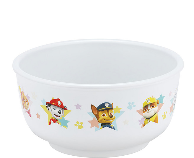 Skater 銀離子幼兒塑膠碗 直徑97 x 48mm 5個月以上 230ml, 汪汪隊 白色, 1個