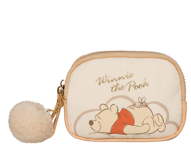 Winnie the Pooh 小熊維尼 雙層零錢包 小熊維尼棉花糖 PTD23-D7-22BG 50g