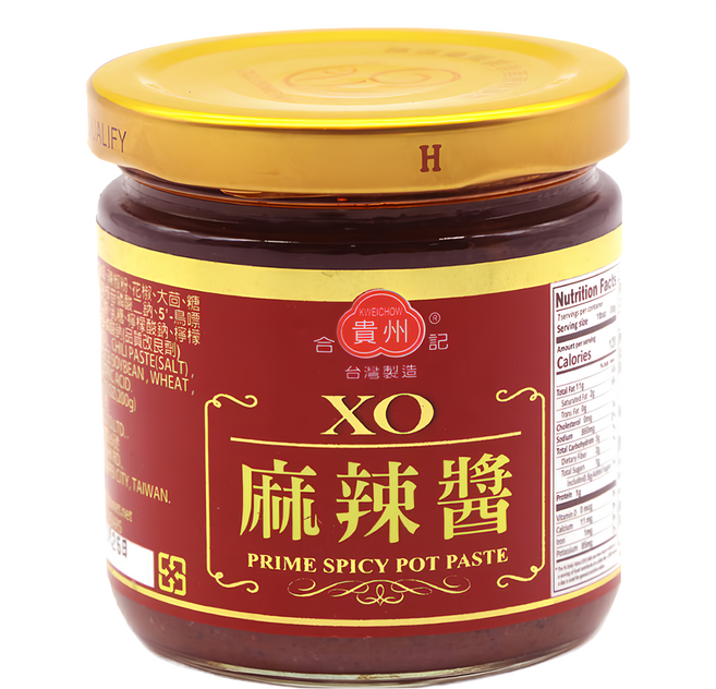 合記貴州 XO麻辣醬, 200g, 1罐