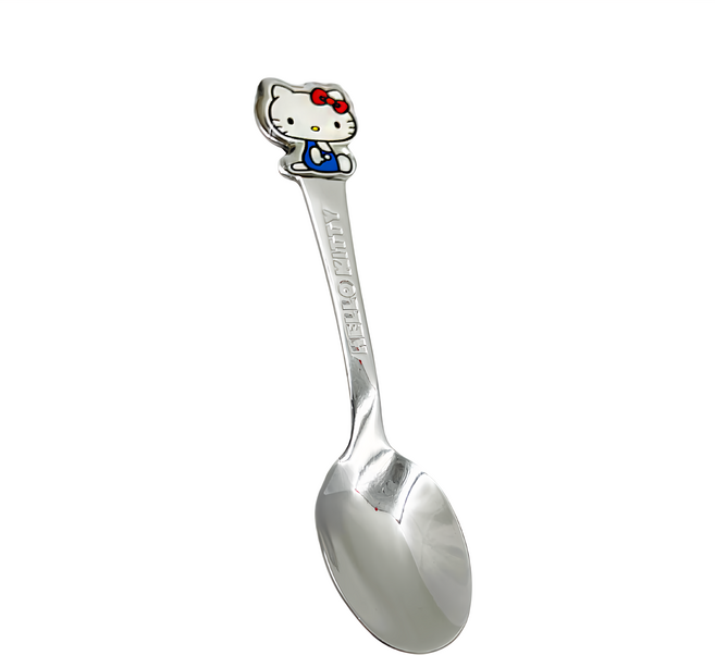 Skater 不鏽鋼湯匙, Hello Kitty, 1支, 14cm