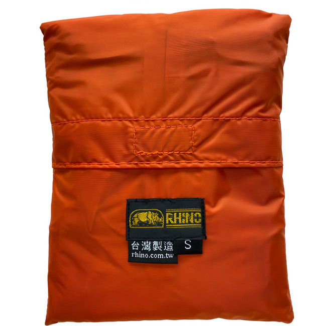 RHINO 犀牛 連帽披肩防雨背包套 702S, 橘色, 1個