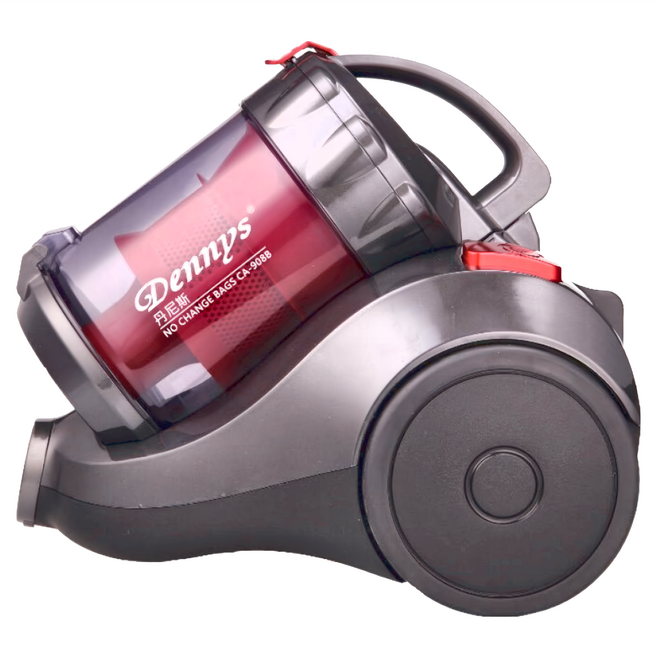 Dennys 丹尼斯 免耗材旋風式吸塵器, CA-908B, 紅色 + 灰色