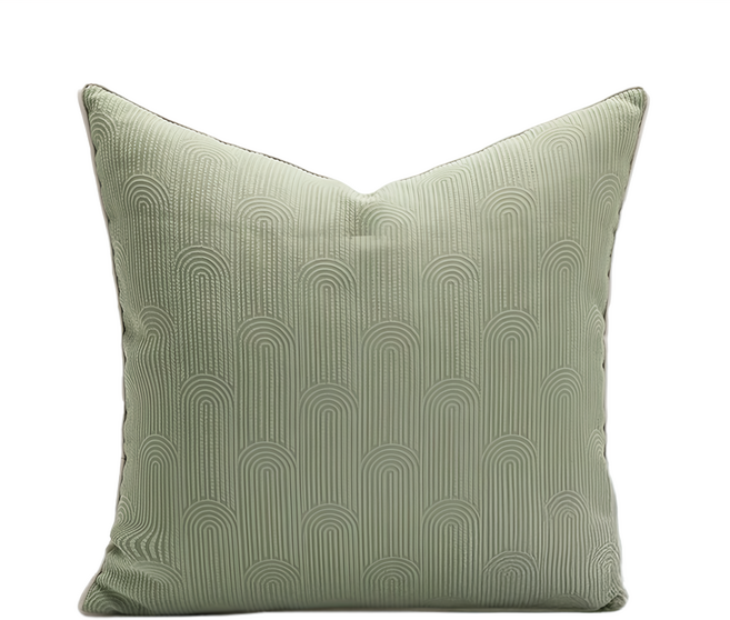 KUIBAO 快豹生活 簡約現代綠色系列 抱枕套