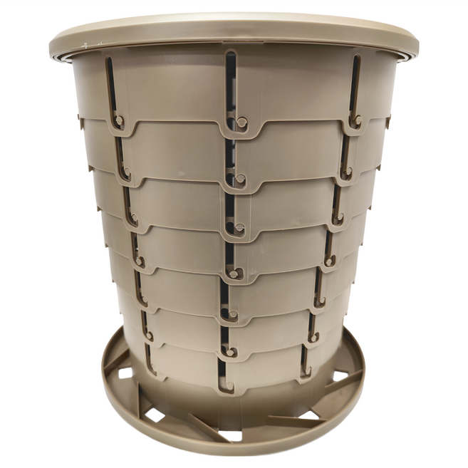 Naturehike 挪客 戶外折疊便攜坐便器 NH22SJ00B 32.7 x 32cm, 卡其色, 1個