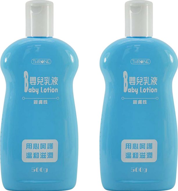 THRONE 斯儂恩 Baby Oil 嬰兒乳液, 500g, 2瓶