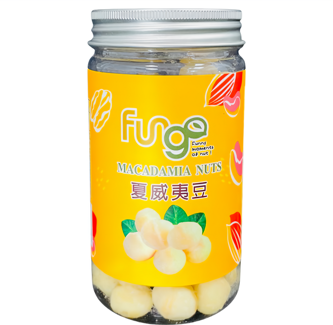 Fungo 芳菓 原味夏威夷豆, 1個, 140g