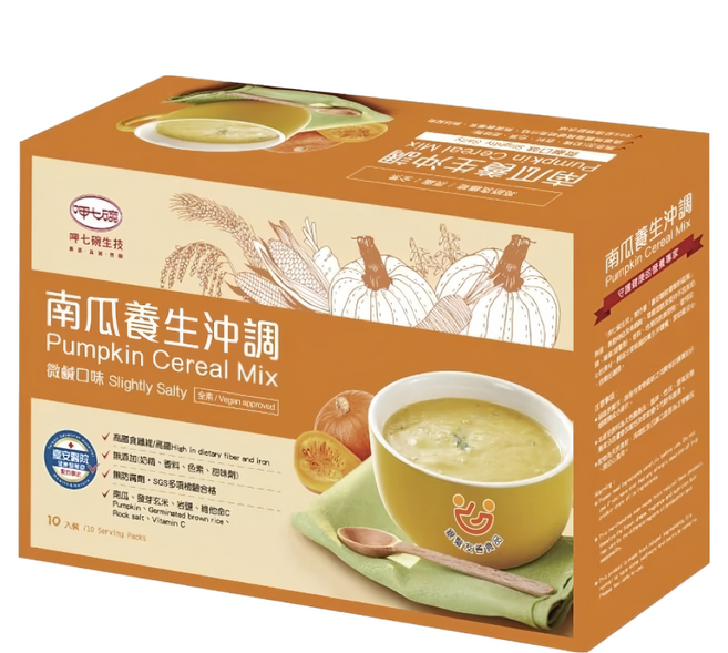 呷七碗 南瓜養生沖調飲, 28g, 10包, 1盒
