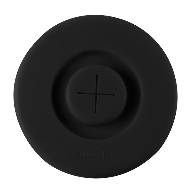 muurla 馬克杯杯蓋, 黑色, 1個