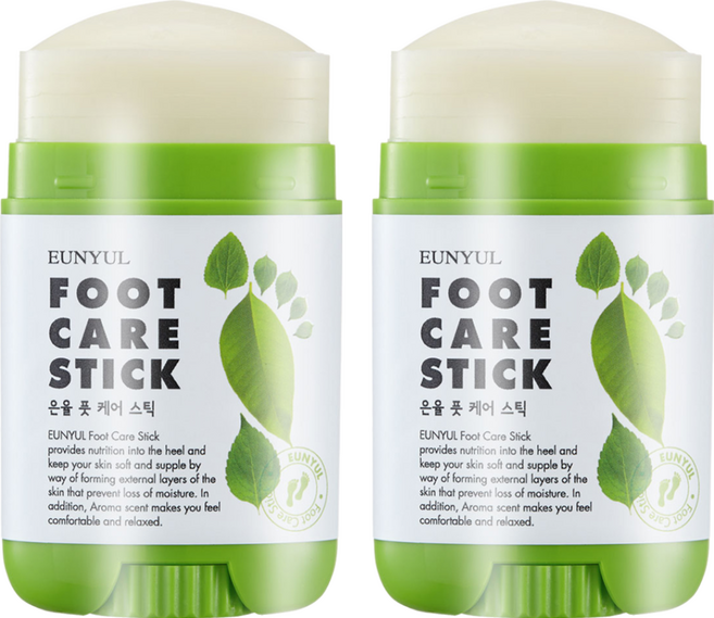 EUNYUL足部護理棒 滋養皮膚 令肌膚柔軟舒適, 20g, 1個, 2個