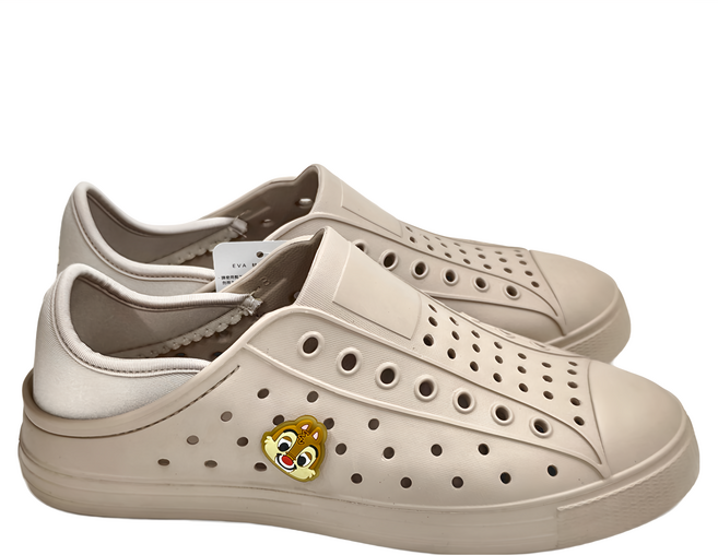 BORUI 柏睿鞋業 迪士尼 飾扣造型休閒洞洞鞋