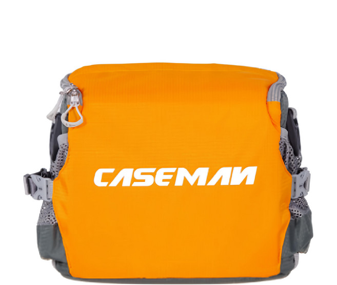 CASEMAN 卡斯曼 AW Outdoor 戶外系列單肩包 AWS10 高強度210D尼龍 0.62kg 附防雨罩, 橙色, 1個