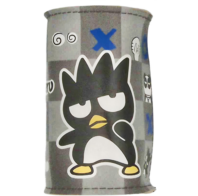 酷企鵝 鑰匙筒, 酷企鵝 黑色 + 灰色, 1個