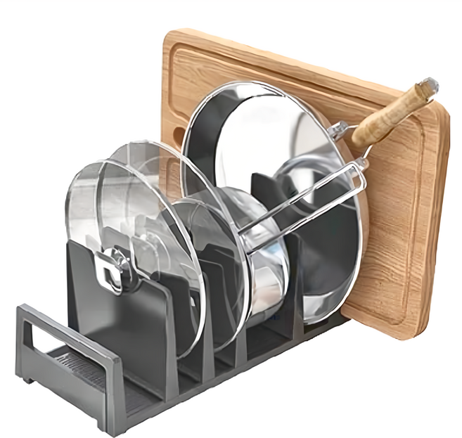 廚房碗盤架 40 x 16 x 8cm, 黑色, 1個