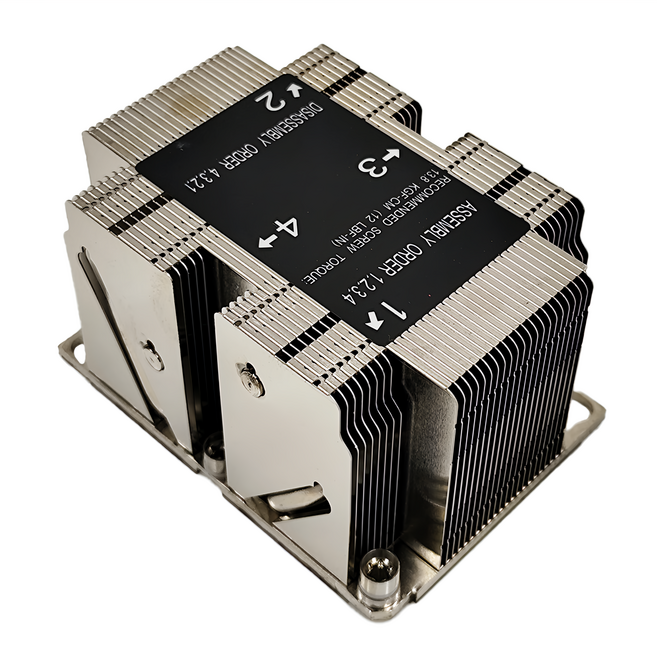 Supermicro CPU散熱器 14 x 11.5 x 10.5cm 565g, SNK-P0068PS, 1個