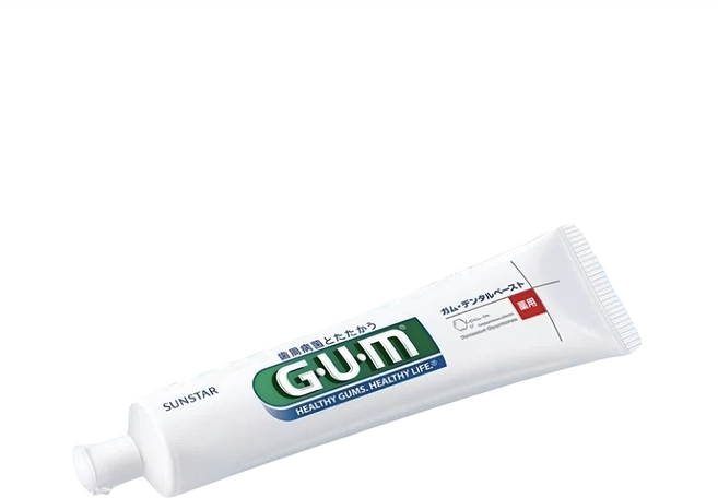 SUNSTAR 三詩達 G.U.M 含氟GUM牙膏, 155g, 1條