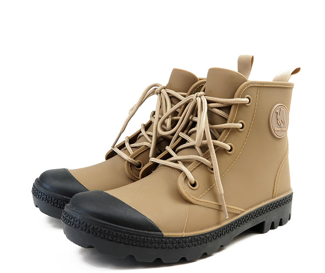 Green camel 棕色 M 24.5~25cm 男女通用 防水短筒雨靴