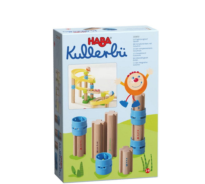 HABA 酷樂比 滾球配件 適合年齡：2歲以上, 橋墩 短, 1盒