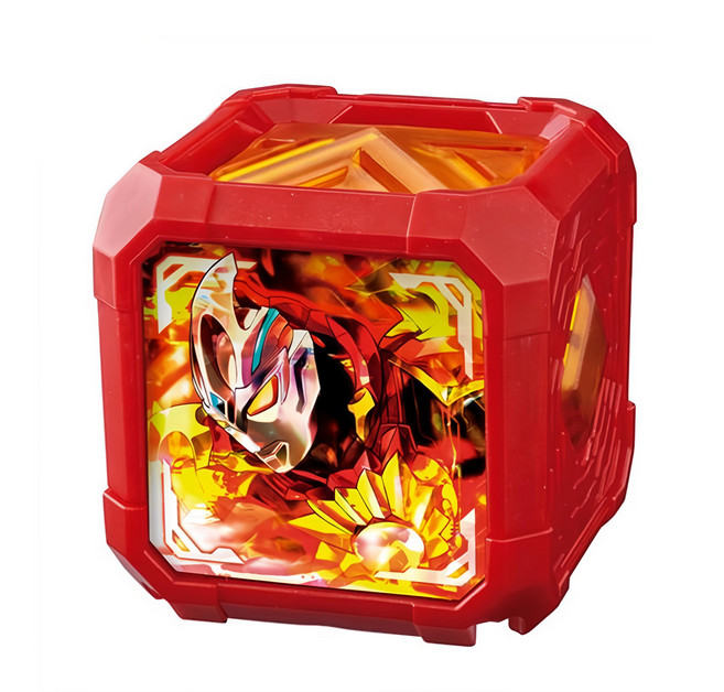 BANDAI 超人力霸王雅克 烈日裝甲魔方 15歲以上, 紅色, 1個